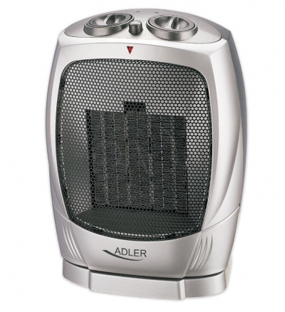 Termowentylator ADLER AD 7703 /1500W/srebrny