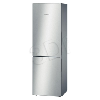 Chłodziarko-zamrażarka BOSCH KGN 36VL21 (wys.186cm / inox / A+)