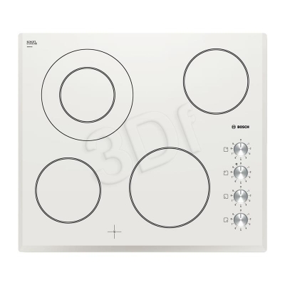 Płyta ceramiczna BOSCH PKF 659C17E biała (elektryczna / biała / 6600W)