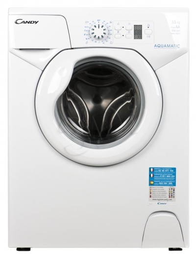 Pralka Automatyczna CANDY AQUA 1000DF/3-s (obr.1000/ gł.44cm/ front/ A)