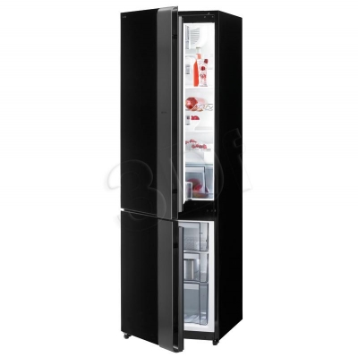 Chłodziarko-zamrażarka GORENJE RK2 ORA S L (wys. 180 cm / czarna / A+)