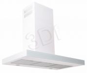 Okap kominowy GLOBALO NIDARO 90.1 WHITE MAX