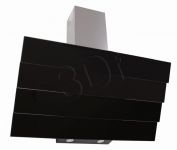 Okap kominowy GLOBALO LARTO 90.1 BLACK MAX
