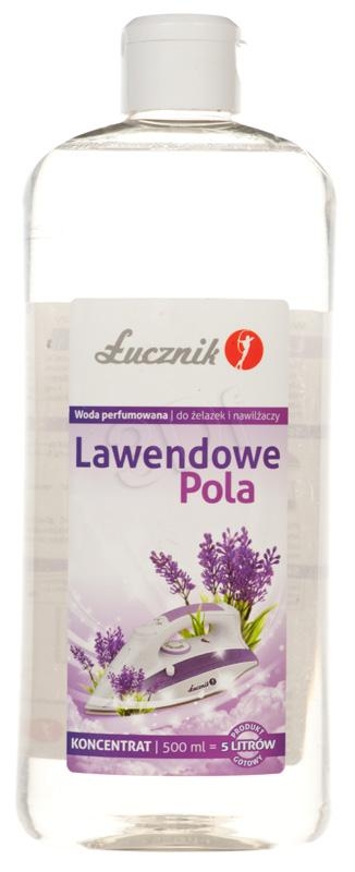 Woda do żelazek ŁUCZNIK lawendowe pola / 500 ml