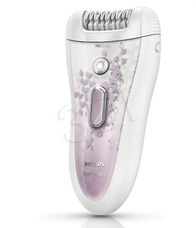 Depilator PHILIPS  SatinPerfect HP 6577/00 (akumulatorowe/ biało- fioletowy)