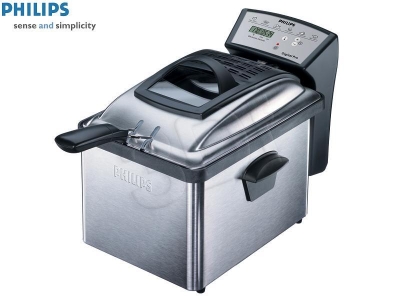 Frytkownica PHILIPS HD 6161 (3,5 l / 1,3 kg / 2200 W, Inox)
