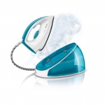 Żelazko z generatorem pary Philips GC6602/20 (2400W/ Biało-turkusowy)