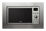 Kuchenka mikrofalowa Whirlpool AMW 140 NB (Do zabudowy/Czarny)