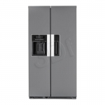 Chłodziarko-zamrażarka WHIRLPOOL WSF 5574 A+NX (wys.178cm/ stal nierdzewna / A+)
