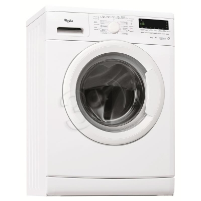 Pralka automatyczna WHIRLPOOL AWSP 61012P (obr.1000 / gł.45cm / przód / A++)