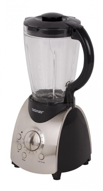 Blender / mikser stacjonarny ZELMER 32Z010 (500 W, 1.25 l, szaro czarny)