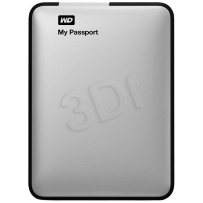 HDD WD PASSPORT 1TB 2,5 WDBBEP0010BSL 3.0 SREBRNY