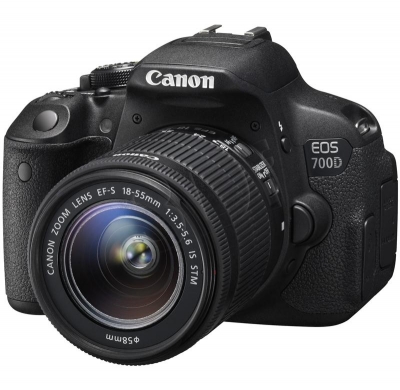 APARAT CANON EOS 700D + 18-55 STM + 55-250II