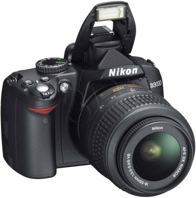 APARAT NIKON D3000 body+obiektyw 18-55mm zVR