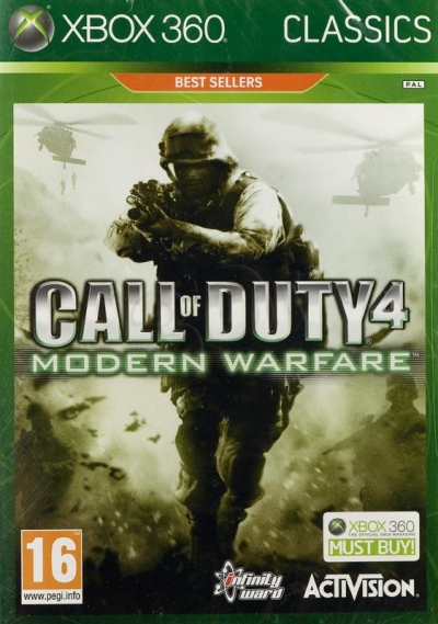 Gra Xbox 360 Call of Duty 4: Modern Warfare Classic