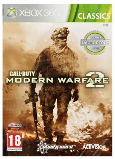 Gra Xbox 360 Call of Duty Modern Warfare 2 Classics