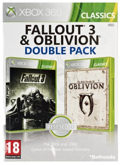 Gra Xbox 360 TES Oblivion + Fallout 3 Double Pack