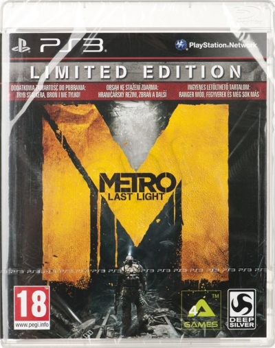 Gra PS3 Metro Last Light Limited Edition