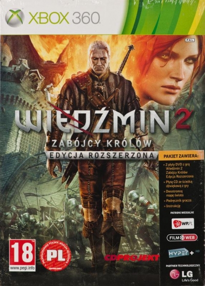Gra Xbox360 Wiedźmin 2 Zabójcy Królów Edycja Rozszerzona