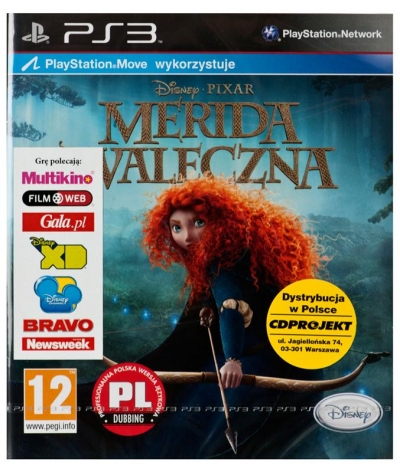 Gra PS3 Merida Waleczna