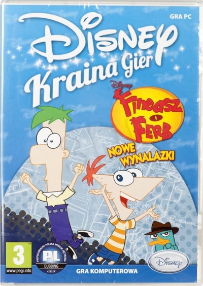 Gra PC DKG Fineasz i Ferb Nowe Wynalazki