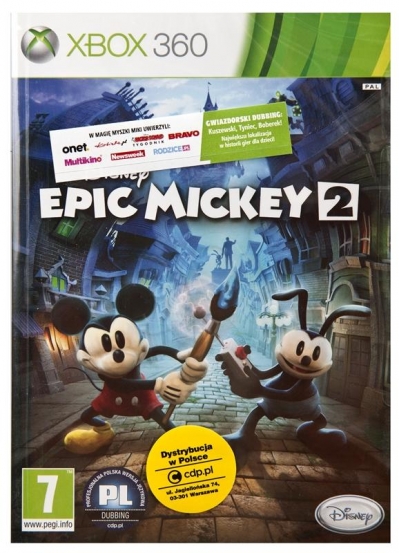 Gra Xbox 360 Epic Mickey 2 Siła Dwóch