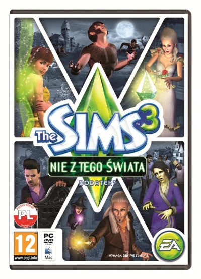 Gra PC The Sims 3: Nie z Tego Świata (dodatek)