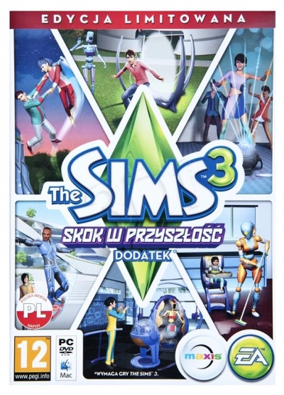 Gra PC The Sims 3 Skok W Przyszłość Ed  Limitowana