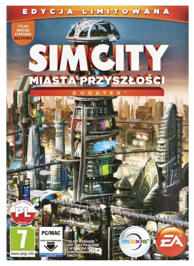 Gra PC Simcity Miasta Przyszłości Wersja Limitowana