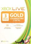 Abonament Xbox Live GOLD 3