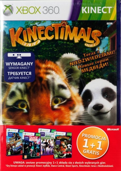Gra Xbox360 Kinect Sports&Kinectimals Now with Bear