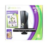 Xbox 360 4GB+Kinect+K.Adventures+YourShape Fitnes12