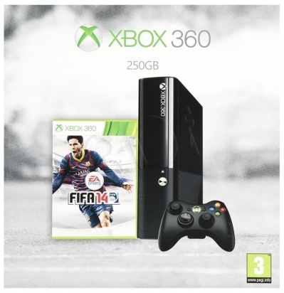 Zestaw Xbox 360 250GB ST + Fifa 14