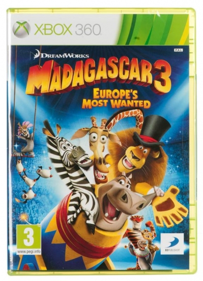 Gra Xbox 360 Madagascar 3