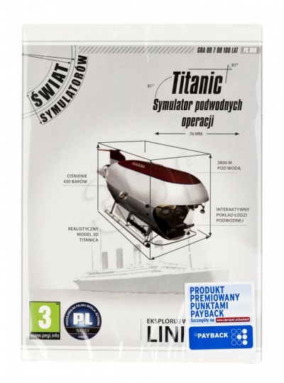 Gra PC Titanic: Symulator podwodnych operacji