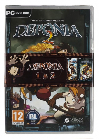 Gra PC Deponia + Deponia 2