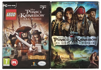 Gra PC Lego Piraci z Karaibów + Piraci 4 Film