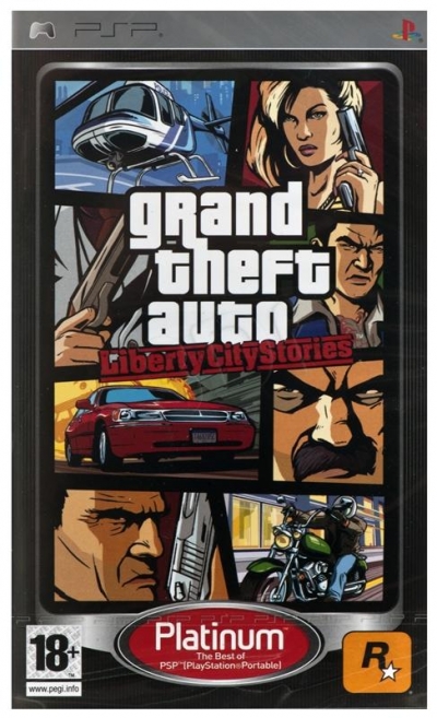 Gra PSP GTA Liberty City Stories Platinum
