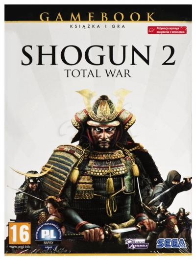Gamebook Shogun 2: Total War (książka + gra PC)