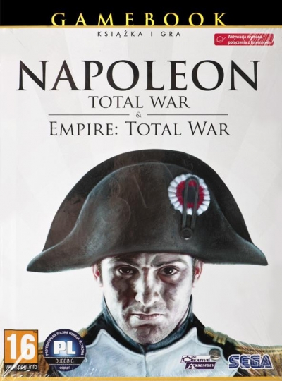 Gamebook Napoleon:Total War + Empire: Total War (książka + gry PC)