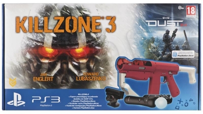 MOVE Starter+SharpShooter+Killzone 3+Dust 514 Vouc.