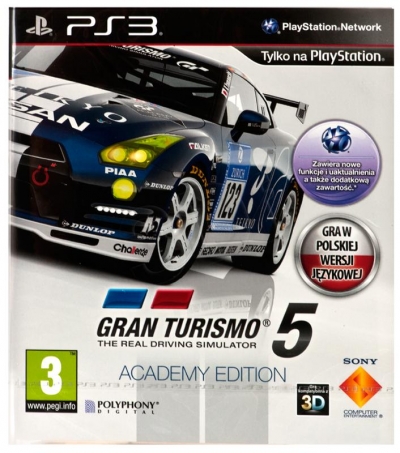 Gra PS3 Gran Turismo 5 Academy Edition
