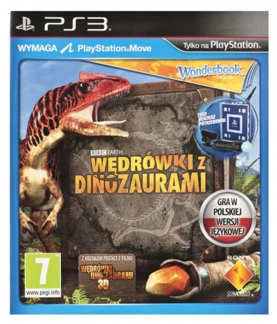 Gra PS3 Wonderbook Wędrówki z Dinozaurami