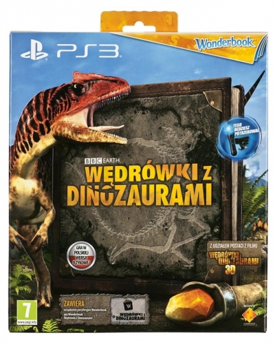 Gra PS3 Wonderbook Wędrówki z Dinozaurami + książka