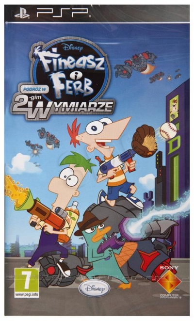 Gra PSP Phineas & Ferb