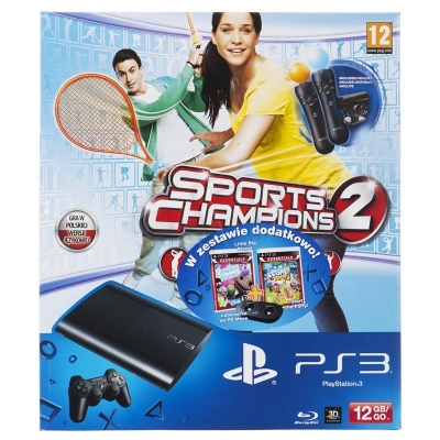 PS3 12GB+2xMove+Cam+S.Cha.2+LBP+S.t.Party+M.Charger