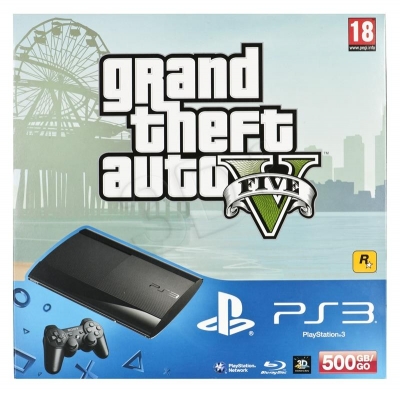 PS3 500GB + GTA V