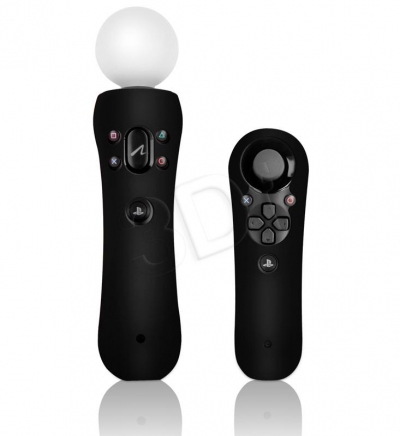 SPEEDLINK (SL-4319-SBK) SILIKONOWE OSŁONY DO KONTROLERA PS3 MOVE - CZARNE