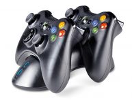 ŁADOWAKRA SPEEDLINK (SL-2308-BK) Z AKUMULATORAMI NiMH (400mAh) DO GAMEPADÓW XBOX360