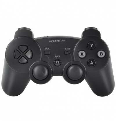 GAMEPAD SPEEDLINK STRIKE FX (SL-6567-BK) BEZPRZEWODOWY - CZARNY